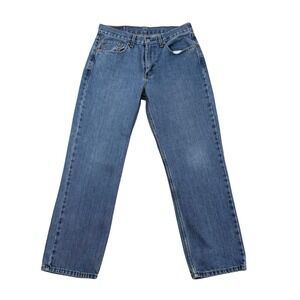 Levi's 550 Relaxed Fit Jeans Men's 32x30 Blue Denim Straight Leg